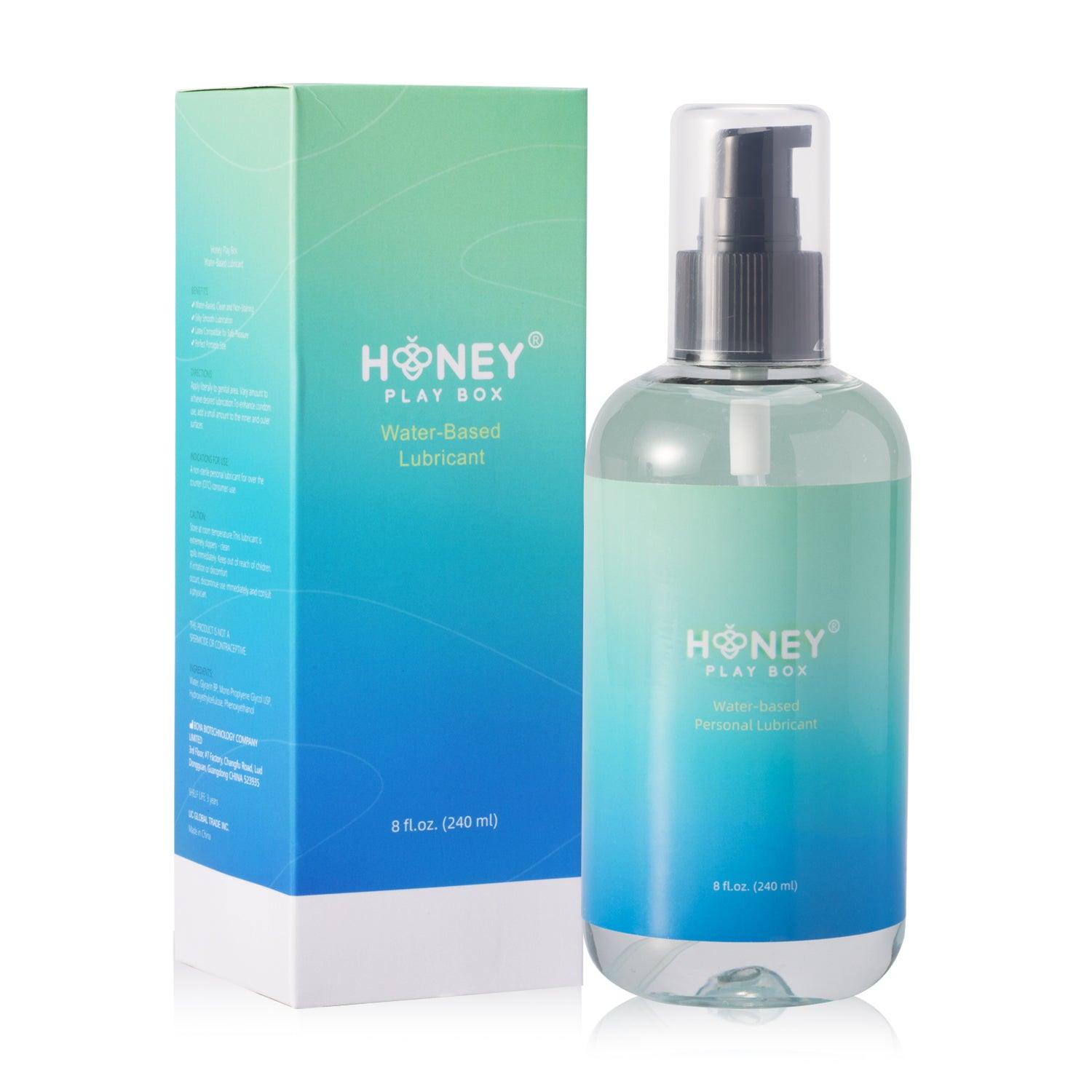 HoneyPlayBox Water Based Lubricant in 8oz/240ml - Honey Play Box Honey Health Box HoneyPlayBox Water Based Lubricant in 8oz/240ml - Honey Play Box Honey Health Box